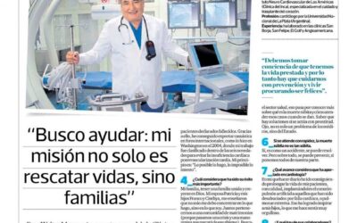 EL COMERCIO ENTREVISTA POR RESCATE DE VIDAS AL DIRECTOR DE CLÍNICA DEL INCA